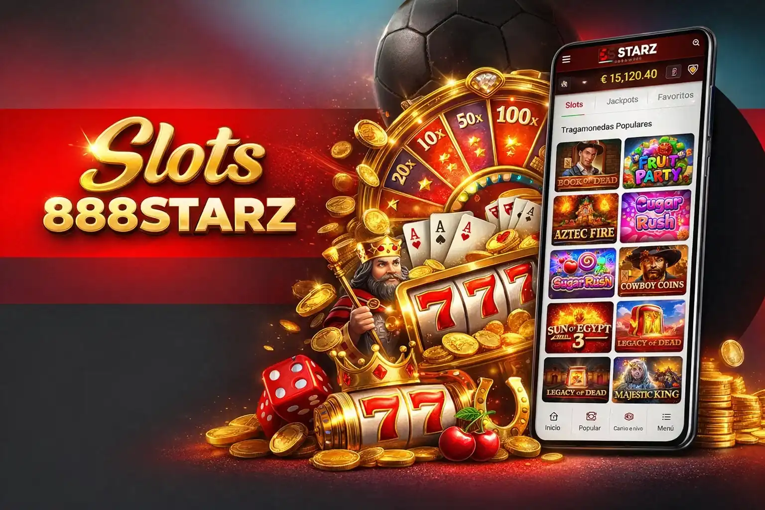 Juegos de Slots en 888Starz